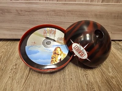 The Big Lebowski 10th Anniversary Limited Edition 2 DVD Movie Set w/Bowling Ball - Изображение 1 из 4