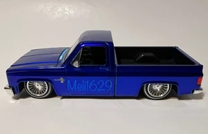 JADA Street Low  1/24 1985 CHEVY  C-10 PICKUP (Candy Blue) - Picture 1 of 9