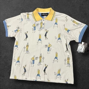 Sag Harbor Sport Fore Golf Poloshirt Damen Large Neu mit Etikett 2005 Vintage Neu aus altem Lagerbestand Oma - Bild 1 von 9