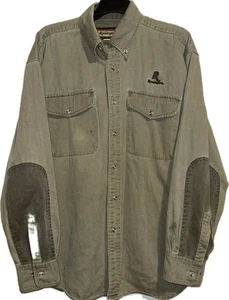 Vintage Remington Shooting Shirt Men's Hunting Outdoor Heavy Size Medium (E) - Picture 1 of 14
