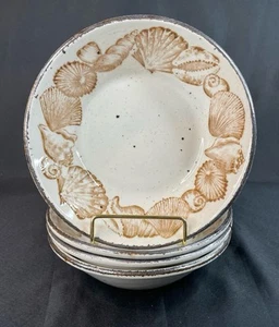 Set Of 4 Stonehenge “Seascape” Midwinter Ltd (Wedgwood) Coupe Cereal Bowls EUC - Bild 1 von 10