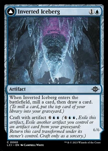 LP Inverted Iceberg   Iceberg Titan Foil (060) The Lost Caverns of Ixalan LCI - Picture 1 of 2