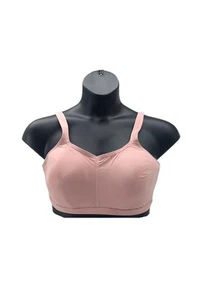 Breezies Comfort Zone Full Coverage Wirefree T-Shirt Bra Rose Mauve - Picture 1 of 3