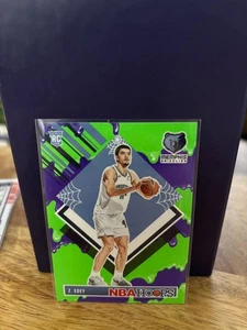 Aros embrujados 2024-25 Slime paralelo #295 Sp tributo Zach Edey RC Grizzlies - Imagen 1 de 2