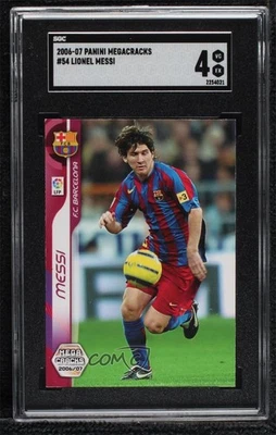 2006-07 Panini Megacracks MGK La Liga Lionel Messi #54 SGC 4 Foto 1 de 2