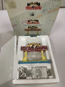 Letrero iluminado Department 56 Monopoly City Lights 1999 Hasbro TOTALMENTE NUEVO - Imagen 1 de 3