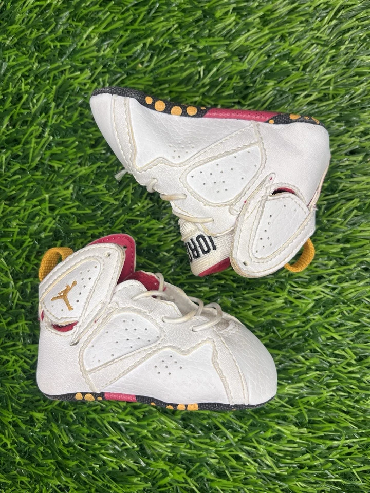 2005 Nike Air Jordan 7 Retro Bebé Infante Parte Infante Parte Infante Zapatos de Cuna Talla 1C Usados Foto 1 de 4
