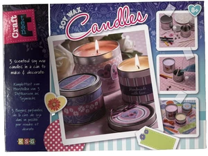 Soy Wax Candle Making Kit for Beginners DIY Gift Set with Candle, Wicks, Perfume - Picture 1 of 3