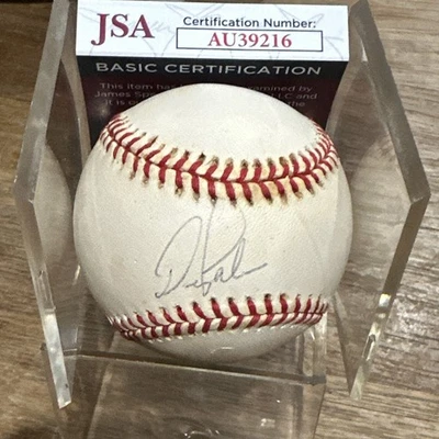 Бейсбольный мяч с автографом Дина Палмера из Rawlings с сертификатом JSA  - Изображение 1 из 2