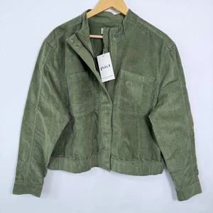 Chaqueta Bomber Pact Pana Para Mujer M Verde Oliva Algodón Orgánico Nueva Con Etiquetas - Imagen 1 de 9