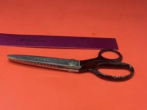 Vintage WISS MODEL CB7 USA PINKING SHEARS SCISSORS Scalloping 7-1/2” Long - Picture 1 of 6