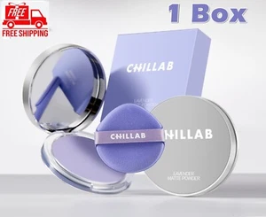 CHILLAB Lavender Matte Powder Oil Control Purple Powder Sweat Proof 10g - Picture 1 of 10