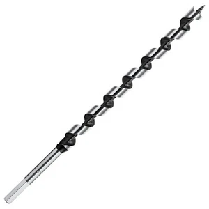 Wood Auger Bit 5/8"x9" Woodworking Ship Screw Drill Bit Deep Hole Drill Wood - Picture 1 of 14