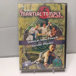 NEW The Martial Temple Collection DVD Shaolin Iron Finger & Satyre Monks - Picture 1 of 1