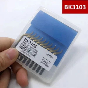 10P BK3103 Desbarbado Bordes Ásperos Herramientas Desbarbado Hojas Corte Metal Plástico Caucho - Imagen 1 de 1