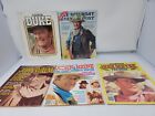 Lot of 4 John Wayne Collectors Edition Book and Magazines + 2 VHS Movies 