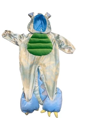 DIVERTIDO MUNDO DINOSAURIO DRAGÓN MULTICOLOR BROCHE DE PRESIÓN 1 PIEZA DISFRAZ HALLOWEEN BEBÉ 12M 24M Foto 1 de 4