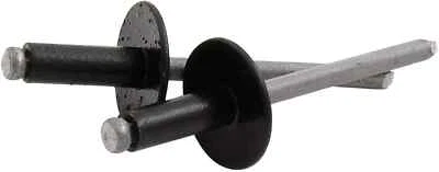 YAMAHA SNOWMOBILE SIDEWINDER VIPER BLACK SNOW FLAP RIVETS 6 PACK 8JP-RA524-00-00 - Image 1 of 2