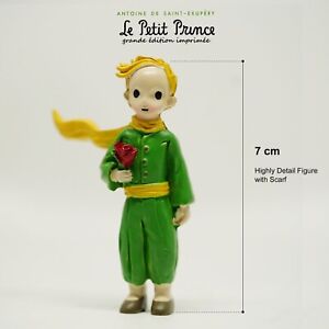 #1 The Little Prince rose figurine Handcraft Resin Fiber  7 cm Le Petit Prince