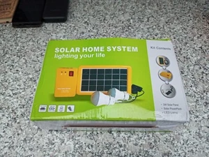 Tragbare solarbetriebene Mini-Generator-Powerbank für Telefon Aufladen Außenbereich - Bild 1 von 1