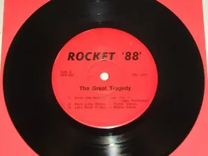 The Great Tragedy BUDDY HOLLY, RICHIE VALENS EP 7" Rocket '88' PREP-000 EX! - Picture 1 of 2