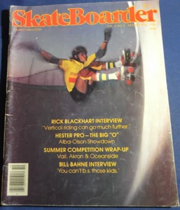SKATEBOARDER MAGAZINE OCT 1978 RICK BLACKHART OCEANSIDE VAIL VINTAGE - Picture 1 of 6