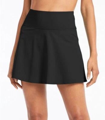 Falda de baño negra L.L.Bean Shaping L38303 para mujer talla 12 Foto 1 de 4