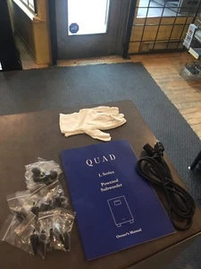 Quad Lite Sub Spikes, Floor Protectors, Power Cord, etc. - Bild 1 von 1