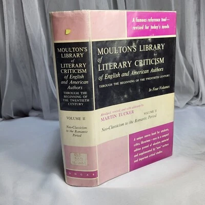 Moulton's Library of Literary Criticism of English and American Authors Volume 2 - Image 1 of 4