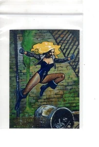DC COMICS BLACK CANARY COLLECTOR CARD #87 SKYBOX MASTER SERIES - 1994 - Picture 1 of 2