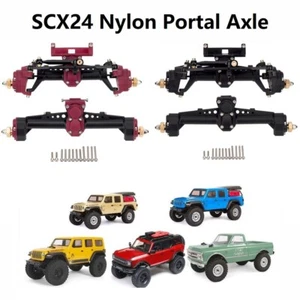Upgrade SCX24 RC Front Rear Portal Axle For 1/24 Axial SCX24 90081 C10 Gladiator - Picture 1 of 14