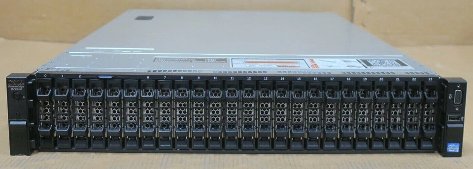 Dell PowerEdge R720xd Xeon E5-2650v2 2.6GHz 32GB H710 26x 2.5" Bay 2U Server - Image 1 of 1