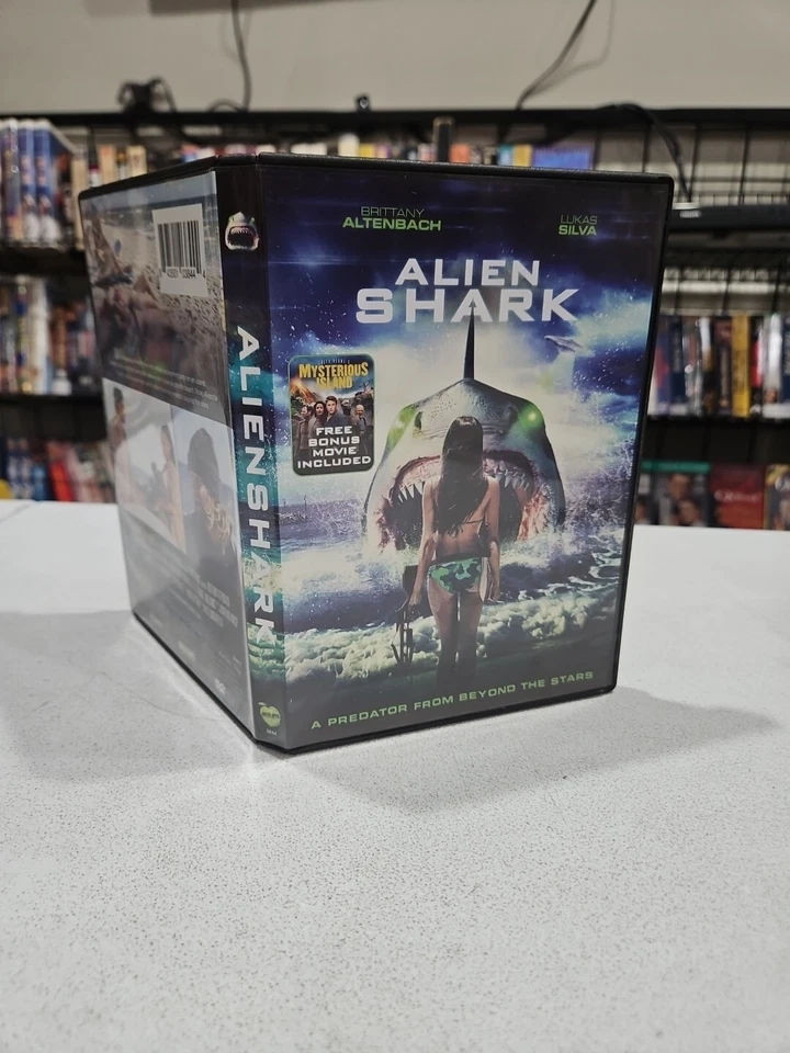 Alien Shark & Bonus Jules Verne's Mysterious Island  (DVD, 📀 BUY 2 GET 1 FREE   - Image 1 of 1