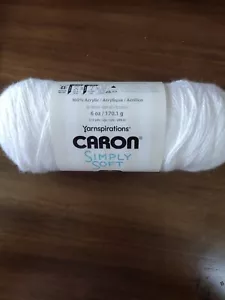 Caron Simply soft 6 once Bianco - Foto 1 di 2