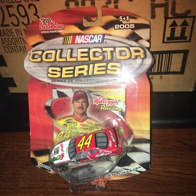 2005 #44 Terry Labonte Kellogg's Red & Chrome Chase Car 1/64 Racing Champions - Image 1 of 4