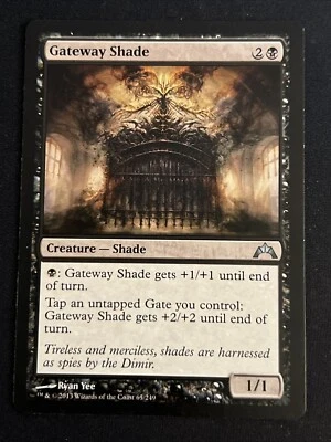 1x Gateway Shade (65) Gatecrash LP MTG Magic The Gathering x1 MKE - Image 1 of 2