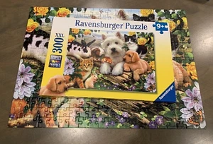 Ravensburger 300XXL 300 pc jigsaw puzzle #131600 Happy Animal Buddies Complete - Picture 1 of 6
