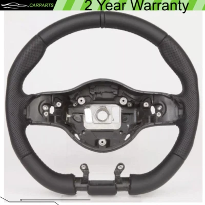 Full Black Leather Sport Steering Wheel Fit Mercedes-Benz A C G Class AMG 2018+  - Изображение 1 из 4