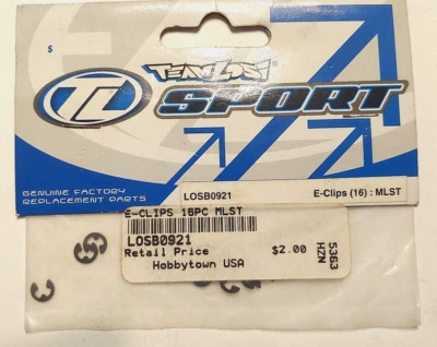 LOSB0921	Losi MLST E-Clips (16) - Image 1 of 2