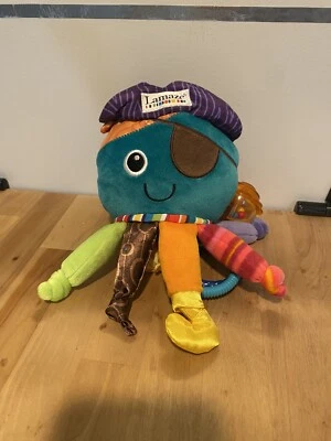 Tomy Lamaze Pirata Peluche Pulpo Bebé Sonajero Arrugado Mordedor Multicolor Infantil Foto 1 de 3
