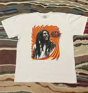 Vintage Bob Marley Reggae Festival Tuff Gong T-shirt 80s Album Concert Men Sz XL - Bild 1 von 6