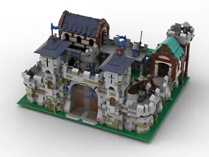 MOC Modulare Ritterburg aus LEGO® Teilen Castle/Mittelalter Passt zu 10305 21325 - Bild 1 von 131