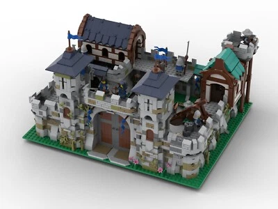 MOC Modulare Ritterburg aus LEGO® Teilen Castle/Mittelalter Passt zu 10305 21325 - Bild 1 von 4