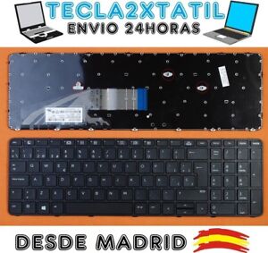 TECLADO PARA PORTATIL HP ProBook 450 G3 Serie EN ESPAÑOL NEGRO CON MARCO