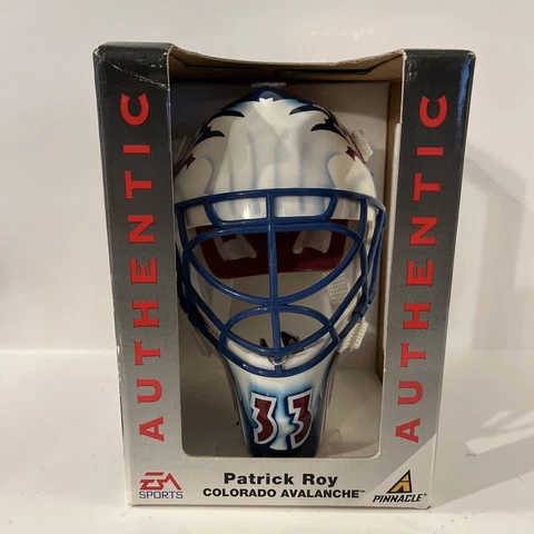 Patrick Roy EA Sports Replica Mini Goalie Mask Helmet Colorado Avalanche 1997 Cover