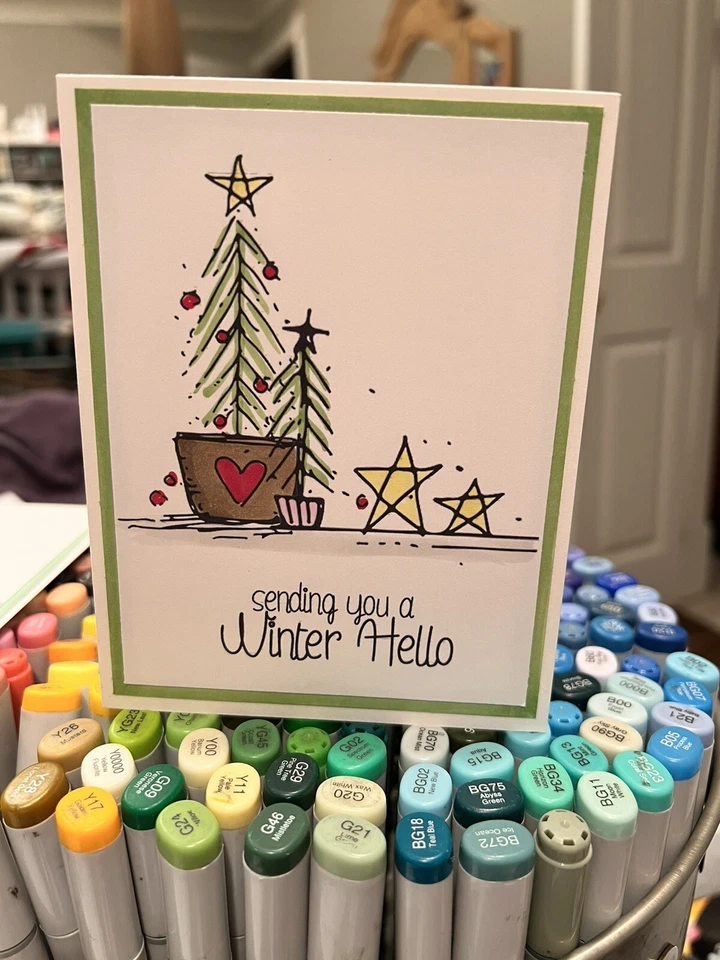 Juego de tarjetas Unity invierno Navidad Stampin Up Foto 1 de 1