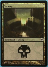 Swamp (238) FOIL Shards of Alara NM Basic Land MAGIC CARD (ID# 200476) ABUGames