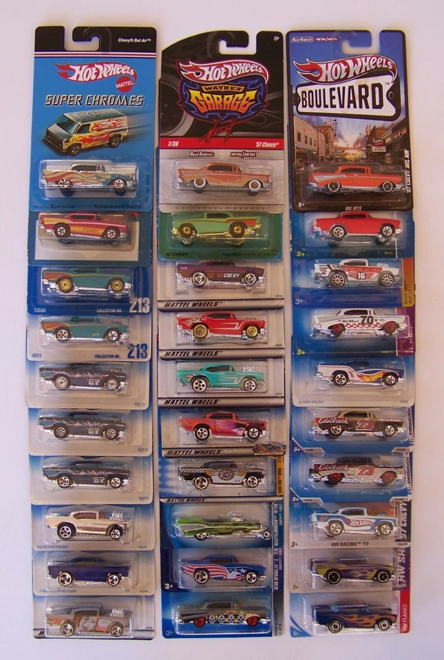 Hot Wheels ’57 Chevy Choice Lote | 2 autos por lote | Todos listados     Foto 1 de 1