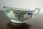 Grindley "balmoral" Antique Gravy Bowl - Blues And Golds