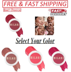 Milani Cheek Kiss Cream Blush - Blendable & Buildable Cheek Blush, Select color - Picture 1 of 9